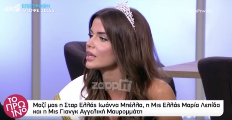 Ιωάννα Μπέλλα: «Δεν είμαι πλαστική, προς Θεού»