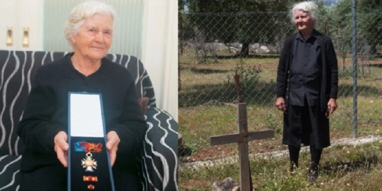 Ερμιόνη Πρίγκου: Η γυναίκα που επί 74 χρόνια φροντίζει τα μνήματα Ελλήνων που «έπεσαν» στο έπος του ’40