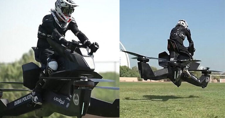 H αστυνομία του Ντουμπάι εκπαιδεύει τους αστυνομικούς στην οδήγηση ιπτάμενων μηχανών