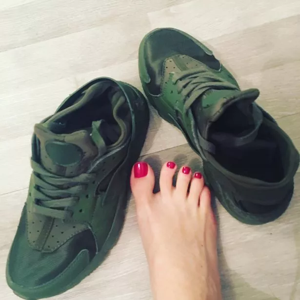 0 pay woman earns almost 100k a year selling used socks and trainers she buys for pounds