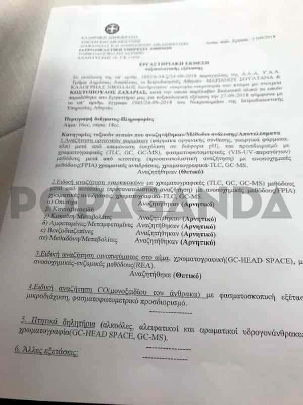 Ανατροπή στην υπόθεση του Ζακ Κωστόπουλου - Καθαρές οι τοξικολογικές εξετάσεις 2 0ccaa201445e8439072b7d71abf754cd 1