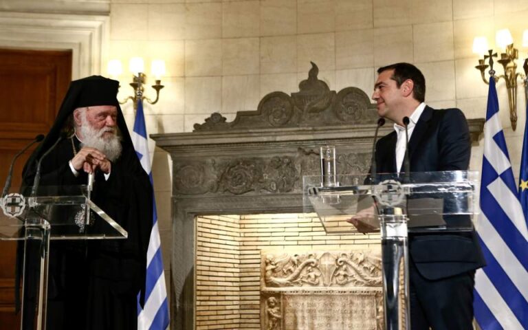 Ιερώνυμος: «Μέσα από την σχέση του μαζί μου, ο Τσίπρας εξελίσσεται σε έναν νέο Απόστολο Παύλο»