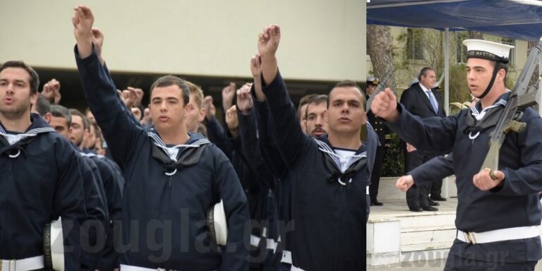 Ο γιος του Καμμένου ορκίστηκε ναύτης και ο μπαμπάς του φούσκωσε από καμάρι στην ορκωμοσία του