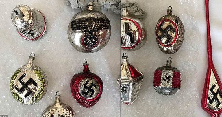 Πουλάνε μέσω ίντερνετ χριστουγεννιάτικα στολίδια με σύμβολα των Ναζί