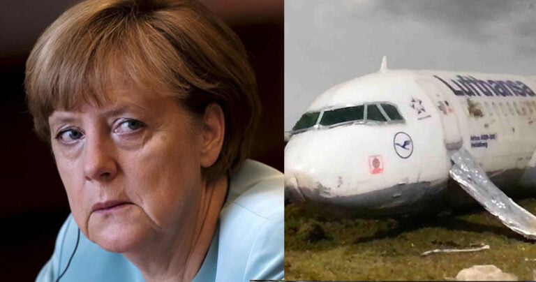 Ποιος ήθελε να πέσει το αεροπλάνο που μετέφερε την Μέρκελ;