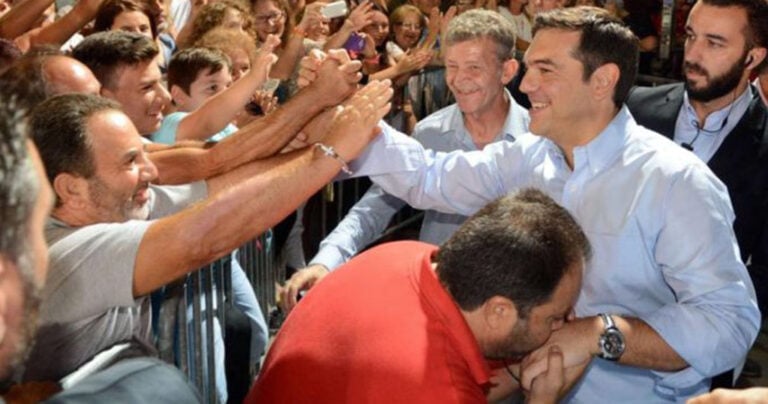 Σύμφωνα με δημοσκόπηση «ο Τσίπρας είναι πιο κοντά στο λαό»