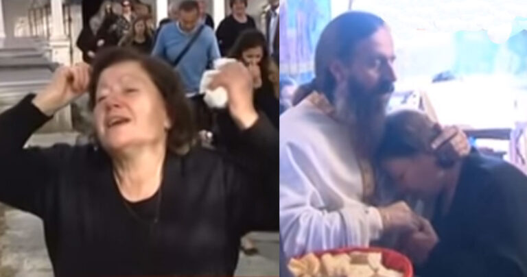 Mητέρα Κ. Κατσίφα στο μνημόσυνο του: «Τον έφαγαν οι αλήτες οι Αλβανοί»