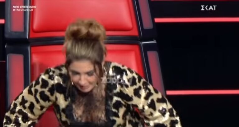 The Voice: Έφυγε τρέχοντας η Παπαρίζου για να πάει τουαλέτα με ανοιχτό μικρόφωνο