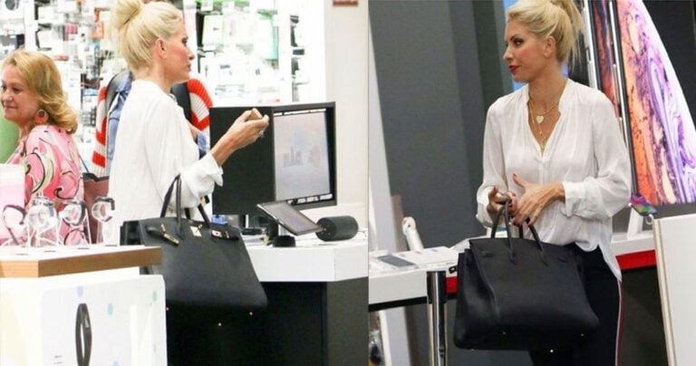 Η Μενεγάκη βγήκε για ψώνια με τσάντα που κοστίζει όσο ένα ακριβό αυτοκίνητο