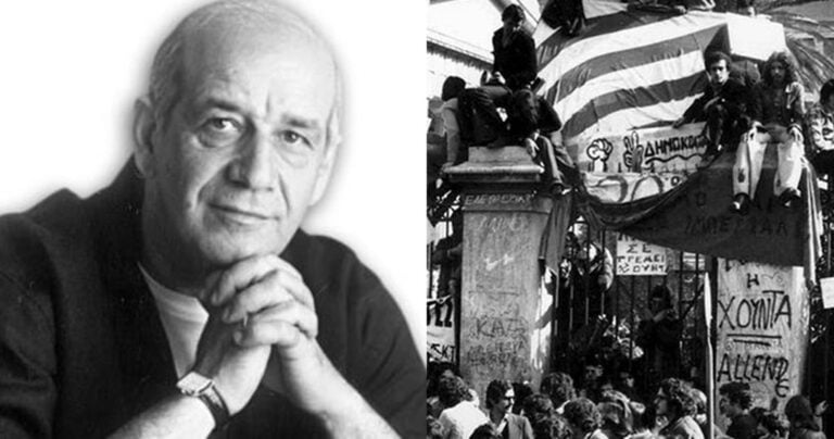 Μητροπάνος: «Η γενιά του Πολυτεχνείου ήταν η πιο άχρηστη»