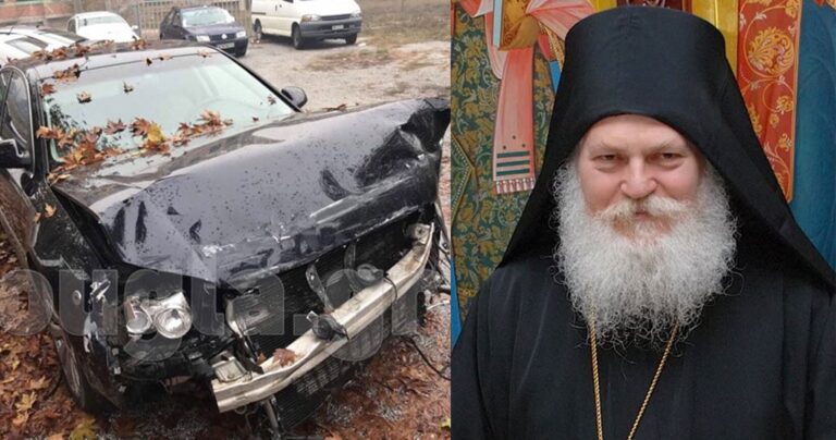 Άγιο είχε ο ηγούμενος Εφραίμ – Στραπατσαρίστηκε το αυτοκίνητο στο οποίο επέβαινε