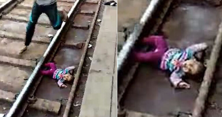 Τρένο πέρασε πάνω από μωρό που είχε πέσει στις σιδηρογραμμές στην Ινδία