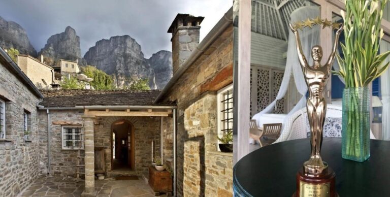 Το Ξενοδοχείο του Κώστα Κεντέρη ψηφίστηκε ως το Καλύτερο Ιστορικό Ξενοδοχείο στην Ευρώπη