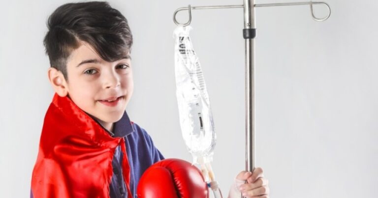 «Με λένε Παναγιώτη, είμαι 10 ετών, πάσχω από λευχαιμία και θέλω να σας πως κάτι που μας αφορά όλους»