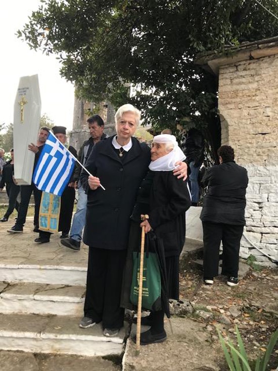 Ελένη Θεοχάρους - Αλβανία - κηδεία - Κατσίφας