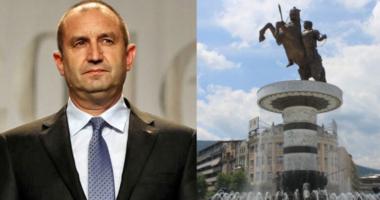 Πρόεδρος Βουλγαρίας: «Δεν υπάρχουν Βόρεια Μακεδονία και μακεδονική γλώσσα»