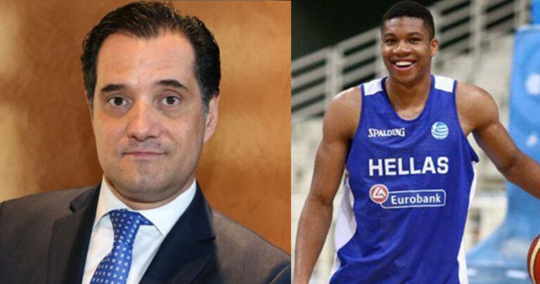 Γκάφα Άδωνι Γεωργιάδη: «Ο Ακενοτούμπο λέει ότι είναι Έλληνας ενώ γεννήθηκε στην Αφρική»