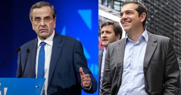 Σαμαράς κατά Τσίπρα: «Παλιά χάλαγε τον κοσμό, τώρα χαβιάρι και φαγοπότι με Άρη Βελουχιώτη»