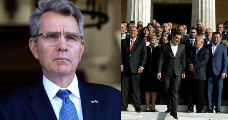 Αμερικανός Πρέσβης: «Είμαι εντυπωσιασμένος από τη σοβαρότητα της ελληνικής κυβέρνησης»