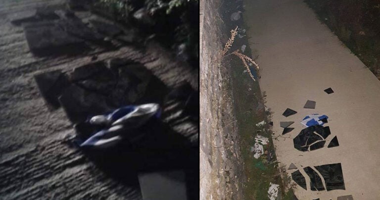 Βορειοηπειρώτες καταδιώκουν Aλβανούς – Kατέστρεψαν μνημείο και έσκισαν την ελληνική σημαία