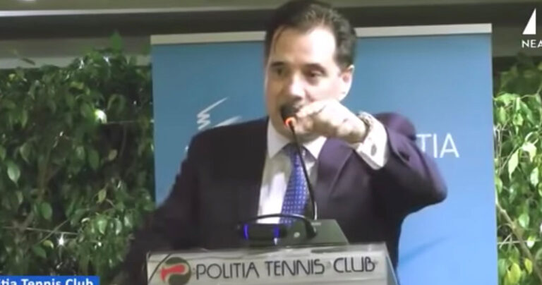 Άδωνις Γεωργιάδης: «Είμαστε οι πιο καθαροί πολιτικοί του πλανήτη»