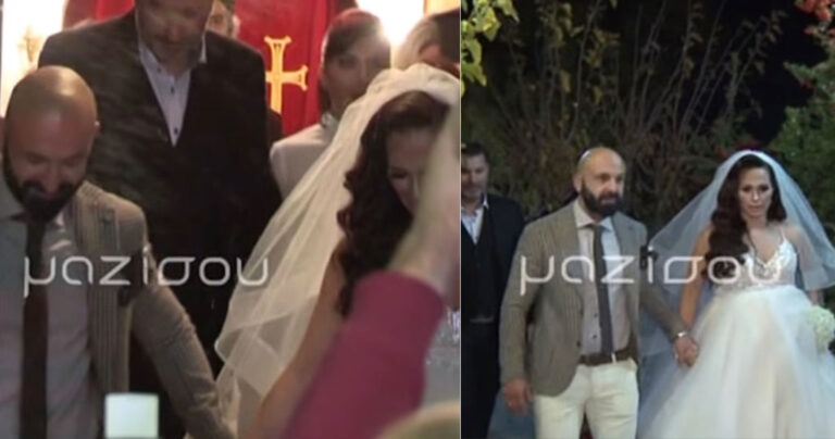 Βίντεο από το γάμο του Υπάτιου Πατμάνογλου δείχνει πόσο ευτυχισμένος είναι