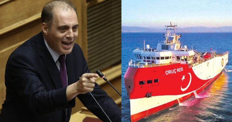 Βελόπουλος: «Να γίνει νηοψία στο Ορούτς Ρέις και να βυθιστεί αν δεν υπακούσει στις εντολές»