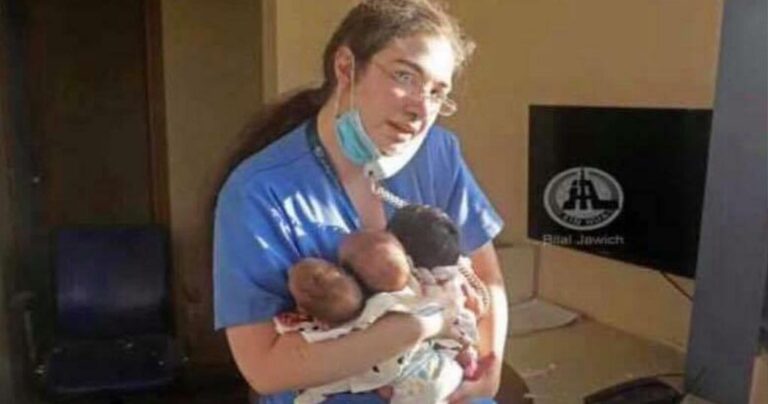 Βηρυτός: Μαία σώζει 3 μωρά από το νοσοκομείο στο οποίο εργαζόταν που καταστράφηκε