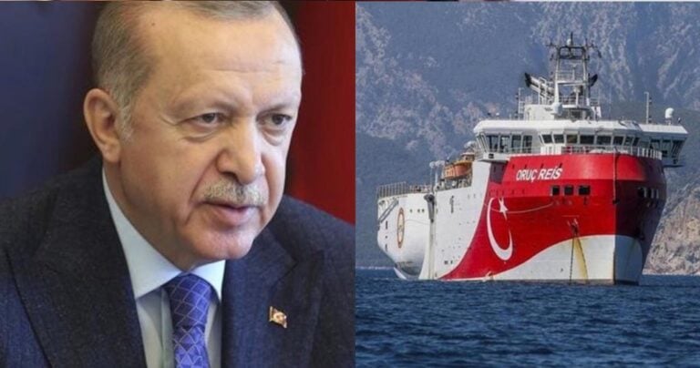 Ερντογάν: «Αν επιτεθείτε στο Ορούτς Ρέις θα υπάρξει βαρύ τίμημα»