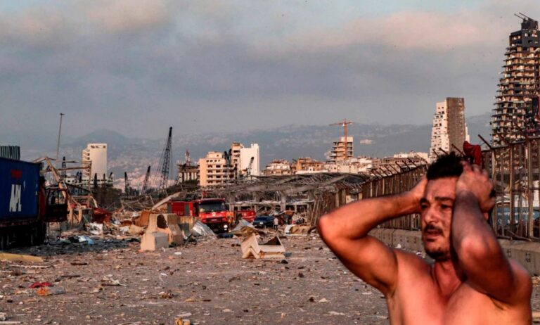 Η έκρηξη στην Βηρυτό άφησε 300.000 ανθρώπους άστεγους