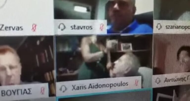 Θεσσαλονική: Ζωντανό ξεμάτιασμα στον αντιδήμαρχο σε διαδικτυακή συνεδρίαση του δημοτικού συμβουλίου