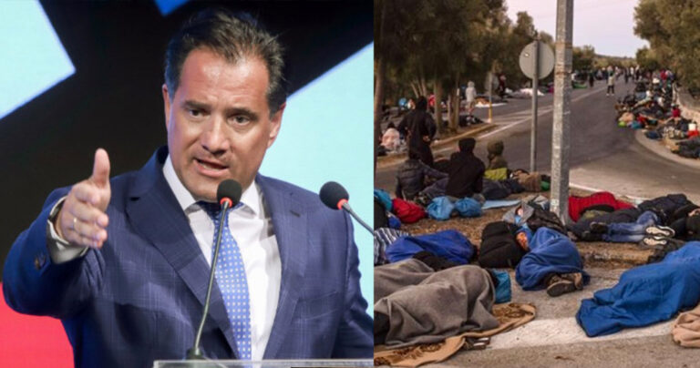 Άδωνις: «Οι κάτοικοι της Λέσβου φτάνε που δεν έγιναν κλειστές δομές για τους μετανάστες»