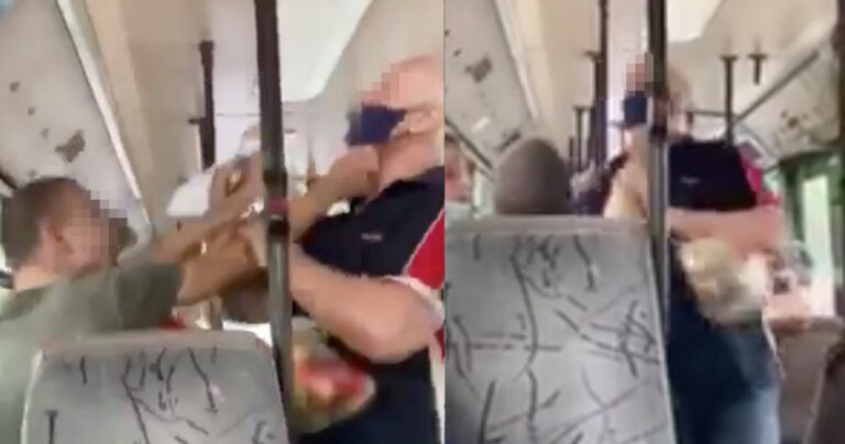 Αθήνα: Άγριο ξύλο σε λεωφορείο μεταξύ νεαρού που δεν φορούσε μάσκα και ηλικιωμένου