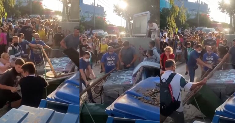 Άλιμος: Γονείς και μαθητές πιάστηκαν στα χέρια γιατί προσπάθησαν να σπάσουν την κατάληψη με την βία