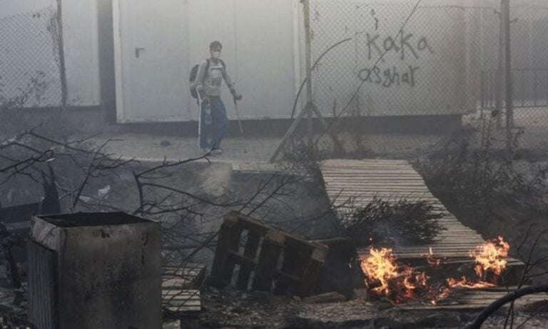 Συνελήφθη και ο έκτος αλλοδαπός εμπρηστής της Μόριας