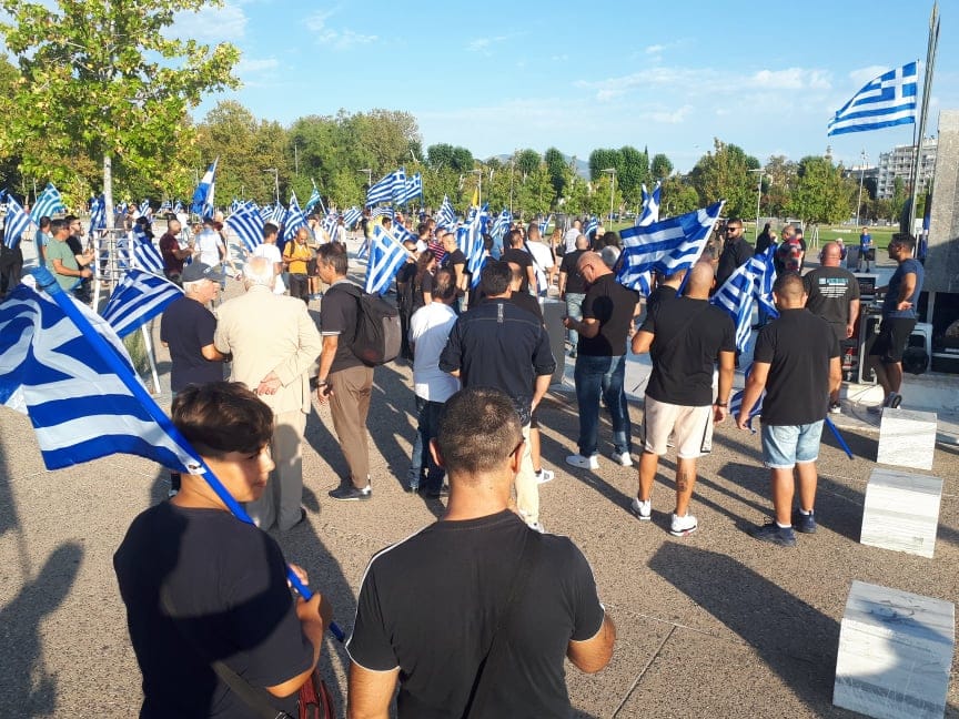 Κασιδιάρης από Θεσσαλονίκη: «Όχι στην κατάληψη της Ελλάδα από τους αλλοδαπούς» 2 kas 1