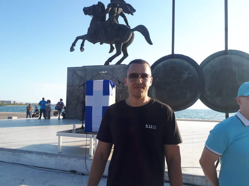 Κασιδιάρης από Θεσσαλονίκη: «Όχι στην κατάληψη της Ελλάδα από τους αλλοδαπούς» 3 kas 2
