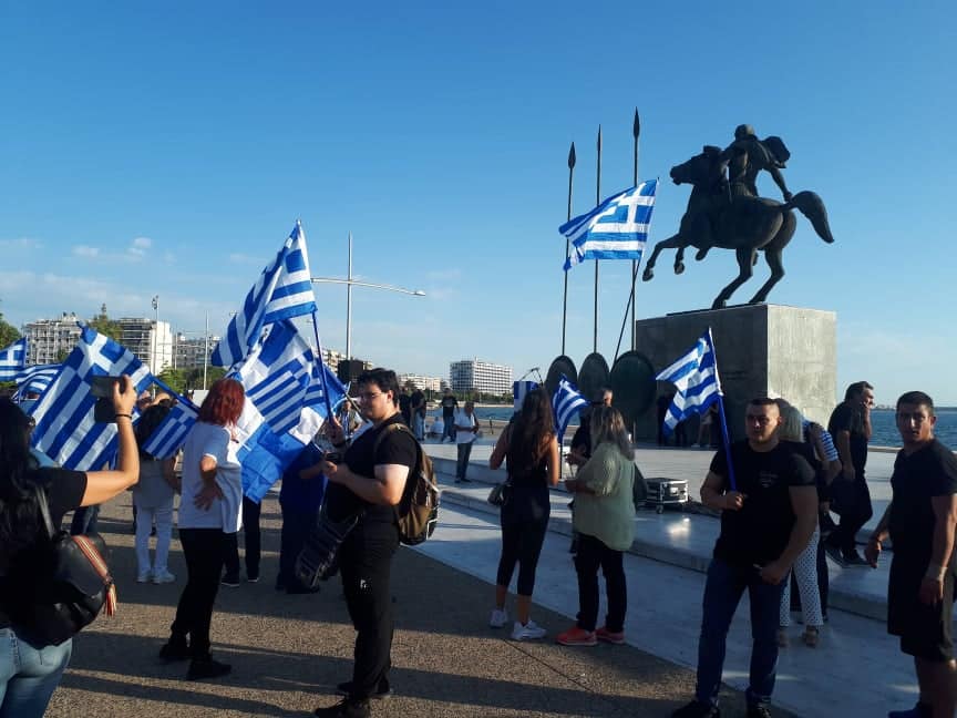 Κασιδιάρης από Θεσσαλονίκη: «Όχι στην κατάληψη της Ελλάδα από τους αλλοδαπούς» 4 kas 3
