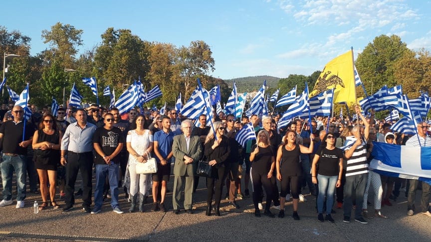 Κασιδιάρης από Θεσσαλονίκη: «Όχι στην κατάληψη της Ελλάδα από τους αλλοδαπούς» 1 kasidiarhs 1
