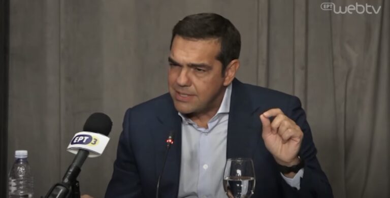 Τσίπρας από Θεσσαλονίκη: «Επιβεβαιώθηκε ο φόβος μας για πρωτοφανή ύφεση»