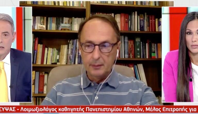 Σύψας: «Το μόνο που έχει θεαματική επίδραση στην επιδημία είναι το lockdown»