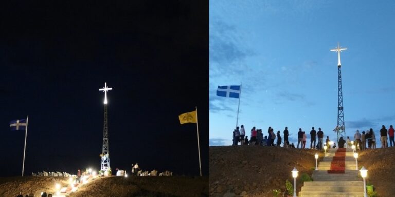 Έβρος: Λύσσαξαν στην Τουρκία με τον τεράστιο Σταυρό στη Νέα Βύσσα