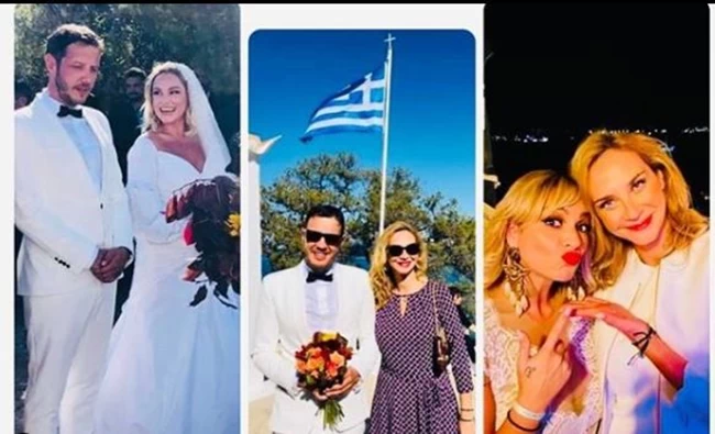 Ελεωνόρα Ζουγανέλη: Νέες εικόνες από τον παραμυθένιο γάμο στις Σπέτσες 3 ΖΟΥΓΑΝΕΛΗ - ΓΑΜΟΣ