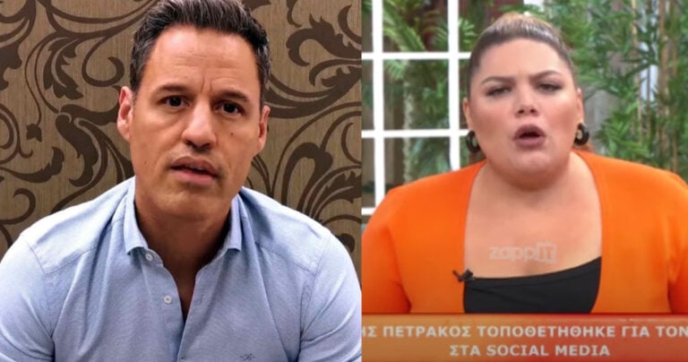 «Έκοψαν» τον Πετράκο και από το Mega – Τι είπε στον «αέρα» η Δανάη Μπάρκα