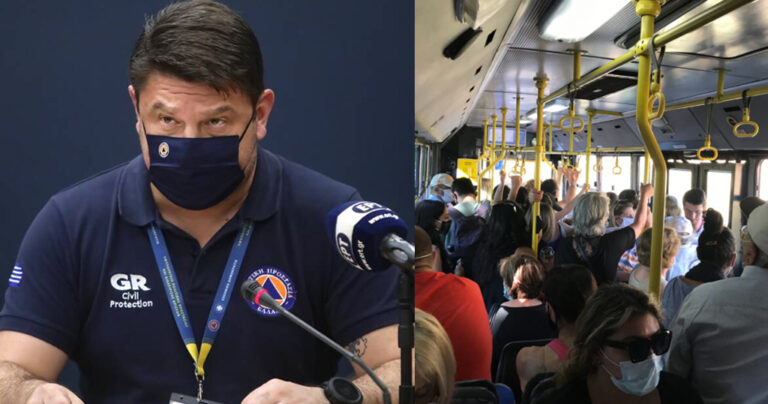 Χαρδαλιάς: «Απαγορεύεται η επιβίβαση στα Μέσα Μαζικής Μεταφοράς χωρίς μάσκα»