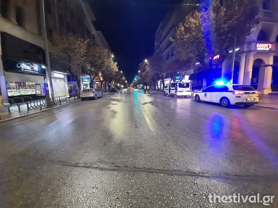 Άδεια η Θεσσαλονίκη μετά την απαγόρευση της κυκλοφορίας – Έπεσαν τα πρώτα πρόστιμα 7 elas 2 1