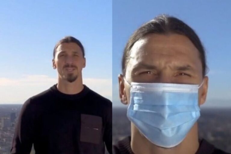 Ιμπραΐμοβιτς: «Εγώ νίκησα τον κορωνοϊό, αλλά εσείς δεν είστε Ζλάταν, οπότε βάλτε μάσκες»