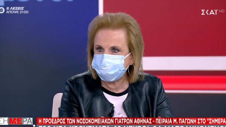 Παγώνη: «Ο αριθμός των κρουσμάτων είναι πολύ μεγαλύτερος από την πραγματικότητα»