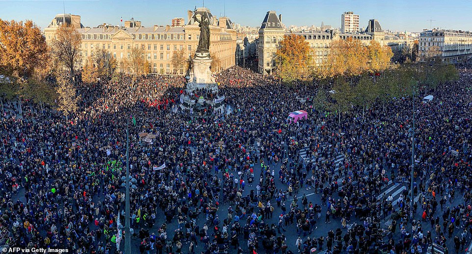 36207942 8996437 in paris several thousand people packed the sprawling republique a 44 1606598228118 1