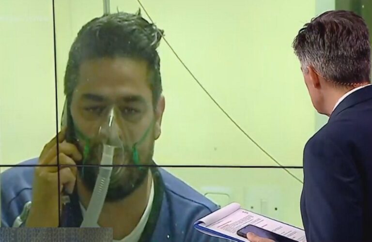 Θεσσαλονίκη: Συγκίνησε 42χρονος με κορωνοϊό που νοσηλεύεται στο ΑΧΕΠΑ